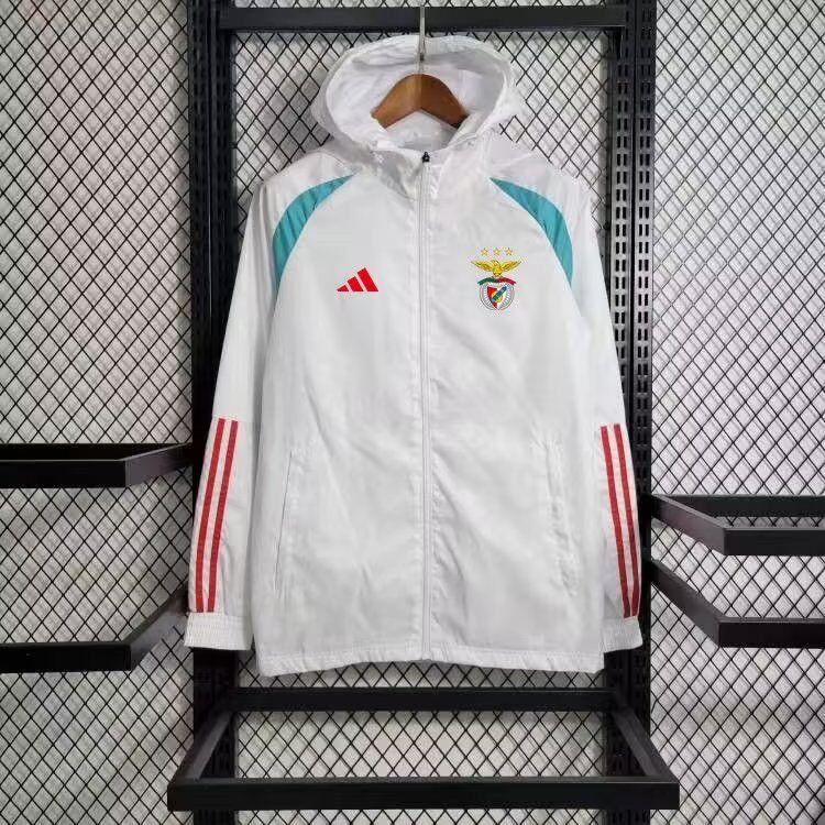 AAA Quality Benfica 23/24 Wind Coat - White